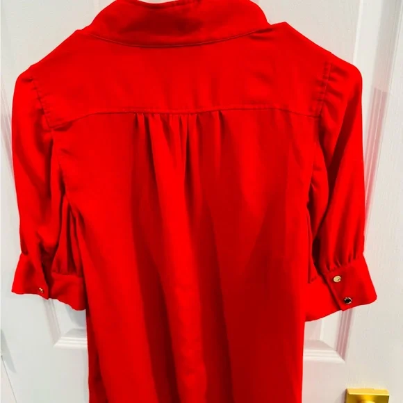 DKNY Scarlet Button-Up Blouse - Picture 3 of 3